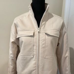 A New Day Beige Puffer Jacket